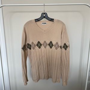 Vintage Giordano Argyle Sweater